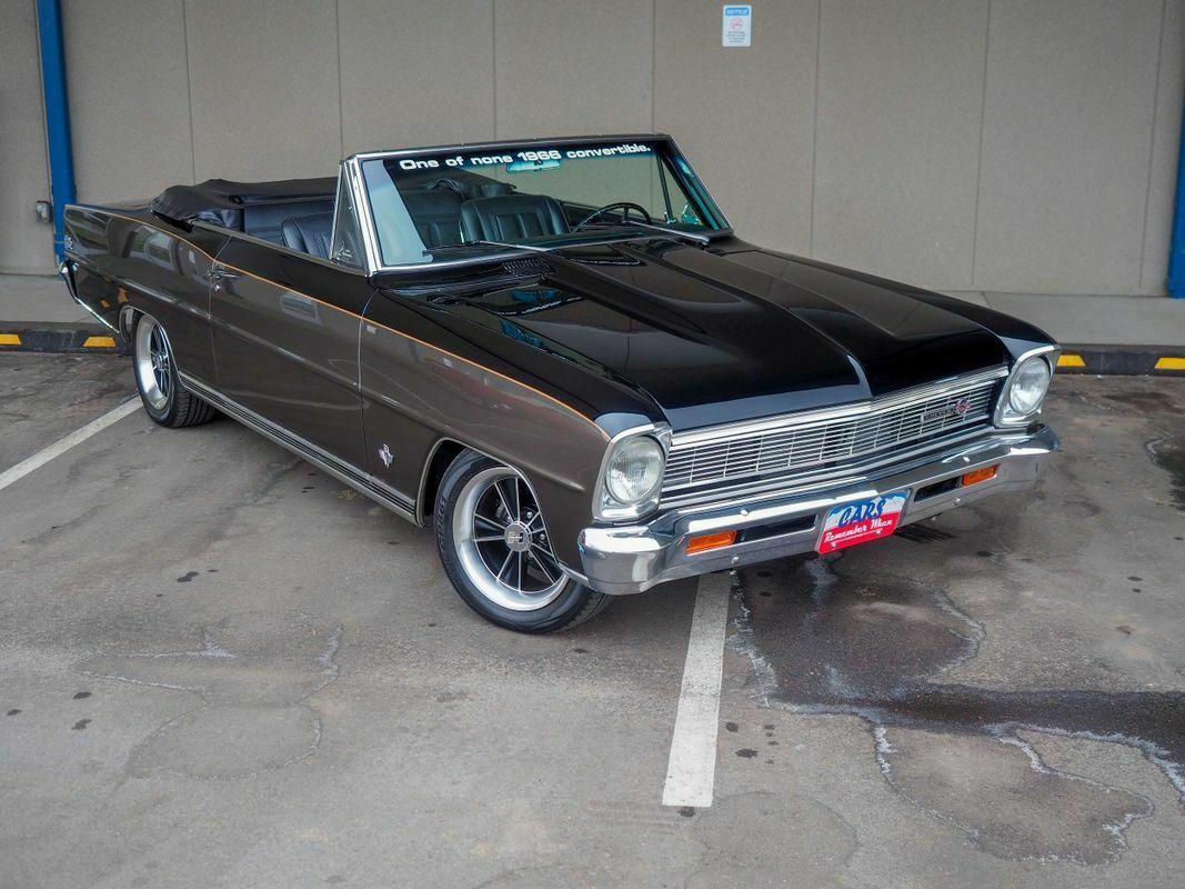 1963 Black Chevrolet Nova --