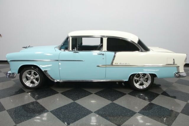 1955 Light Turqouise Chevrolet Bel Air/150/210 Coupe