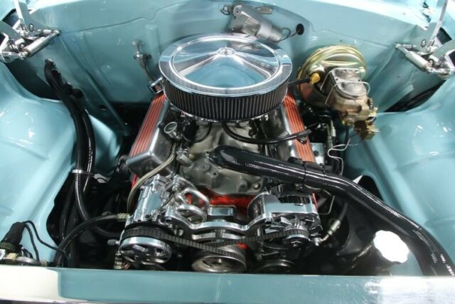 1955 Light Turqouise Chevrolet Bel Air/150/210 Coupe