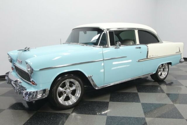 1955 Light Turqouise Chevrolet Bel Air/150/210 Coupe