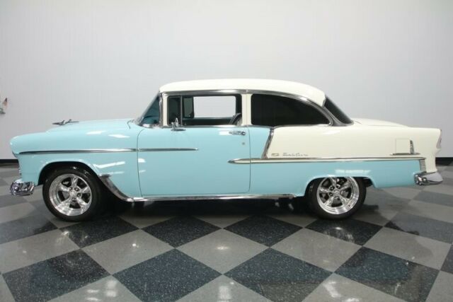 1955 Light Turqouise Chevrolet Bel Air/150/210 Coupe