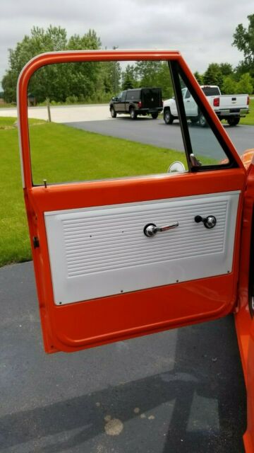 1967 Orange Chevrolet C-10 Standard Cab Pickup