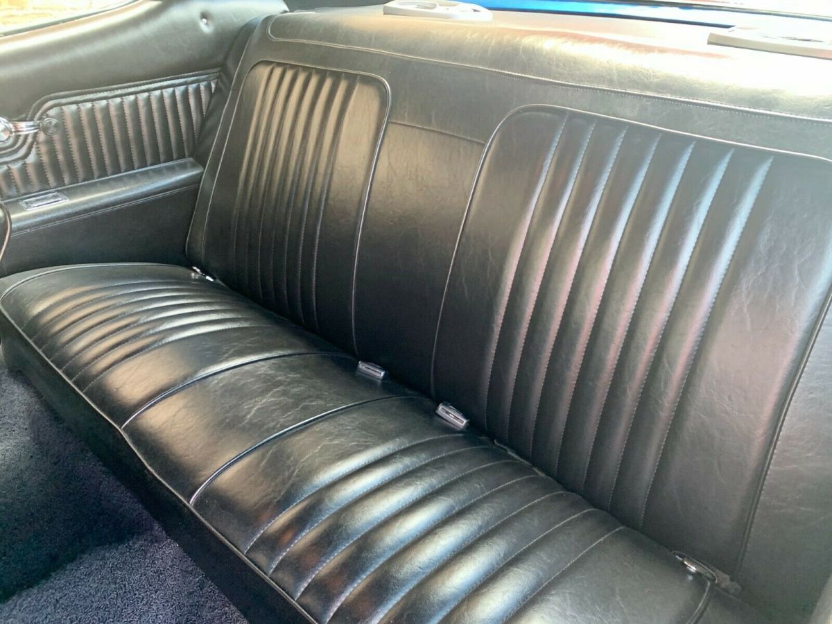 1972 Blue Chevrolet Chevelle Coupe