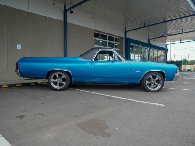 1971 Blue Chevrolet El Camino --