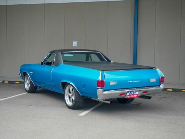 1971 Blue Chevrolet El Camino --