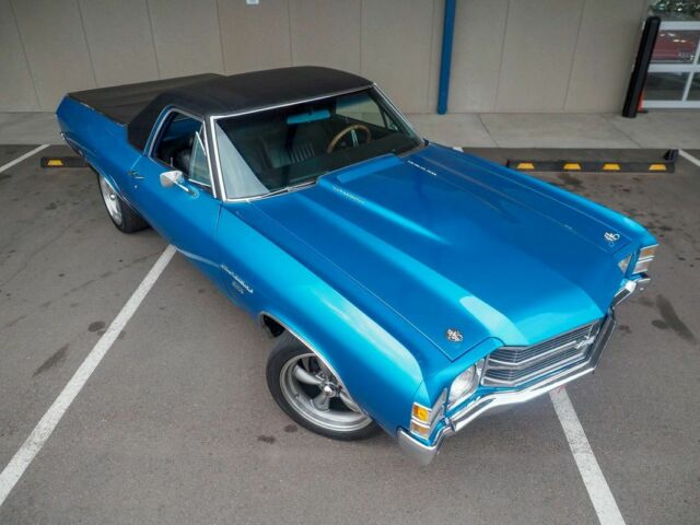 1971 Blue Chevrolet El Camino --