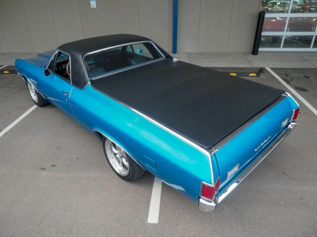 1971 Blue Chevrolet El Camino --