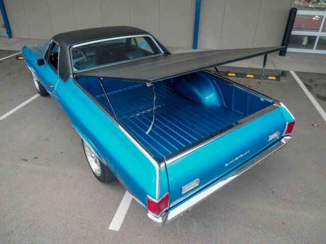 1971 Blue Chevrolet El Camino --