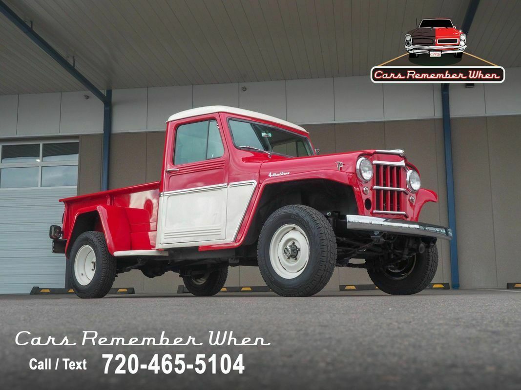 1962 Red Willys Pickup --