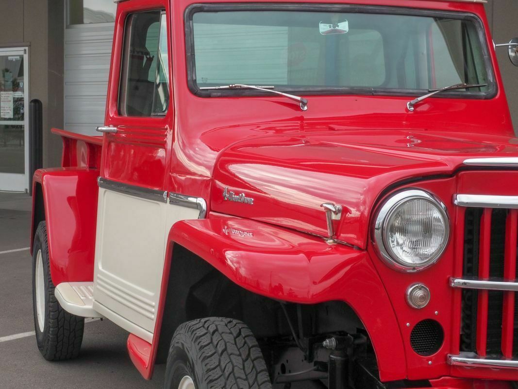 1962 Red Willys Pickup --