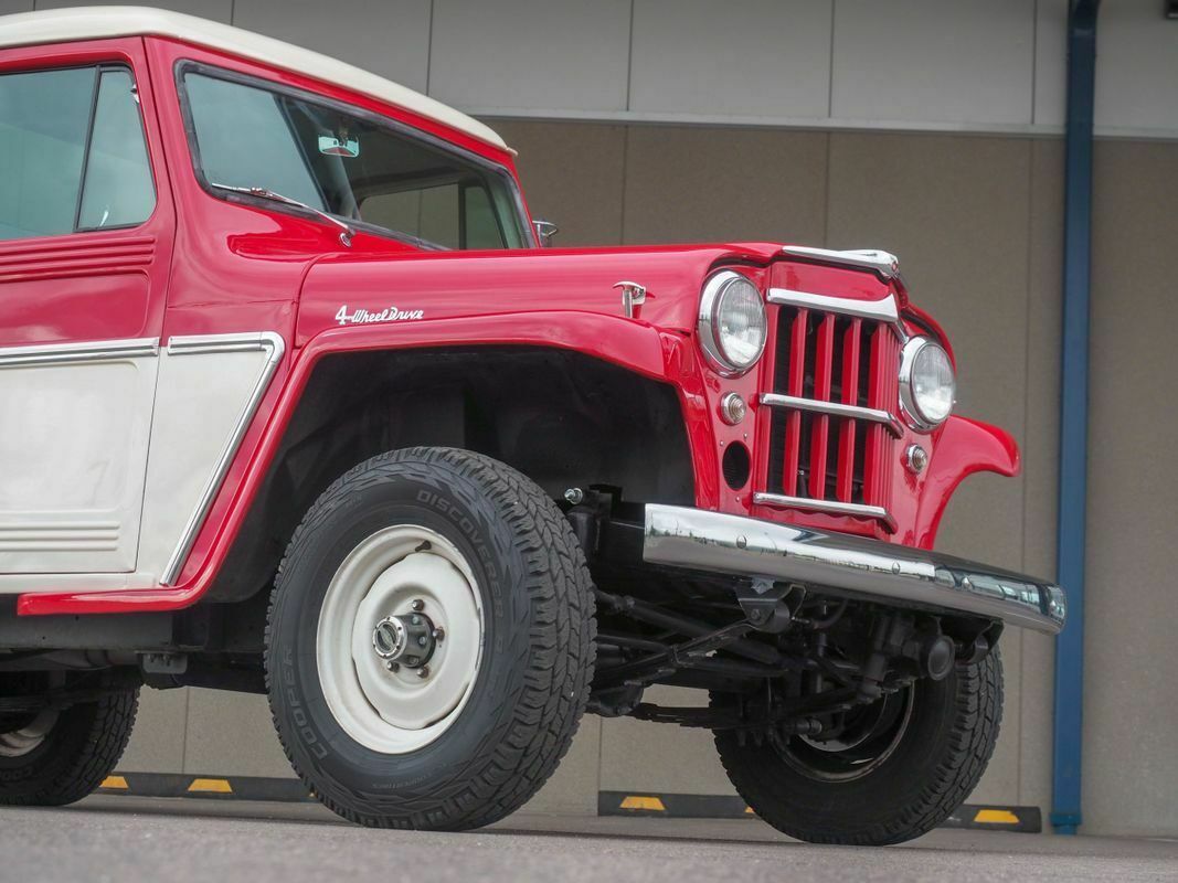 1962 Red Willys Pickup --