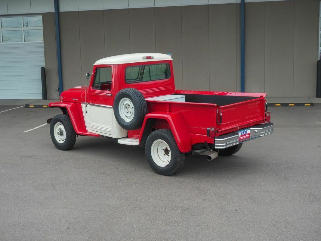 1962 Red Willys Pickup --