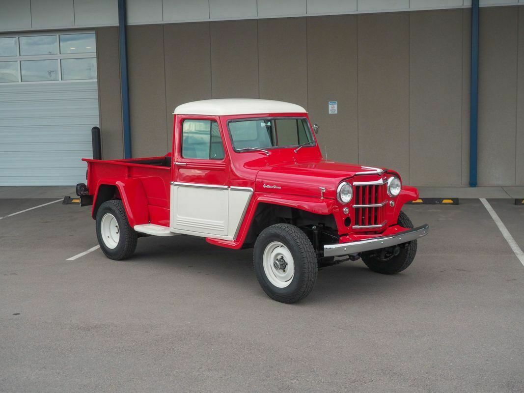 1962 Red Willys Pickup --