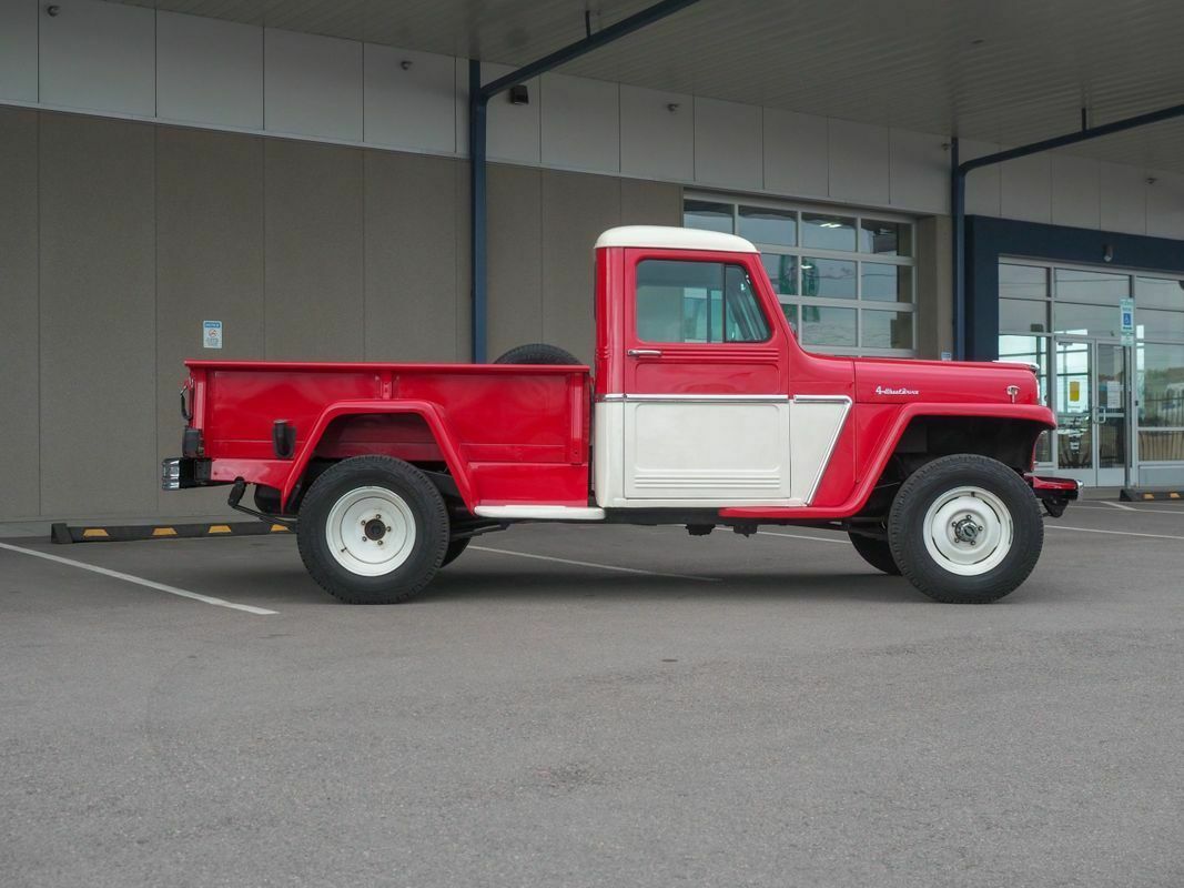 1962 Red Willys Pickup --