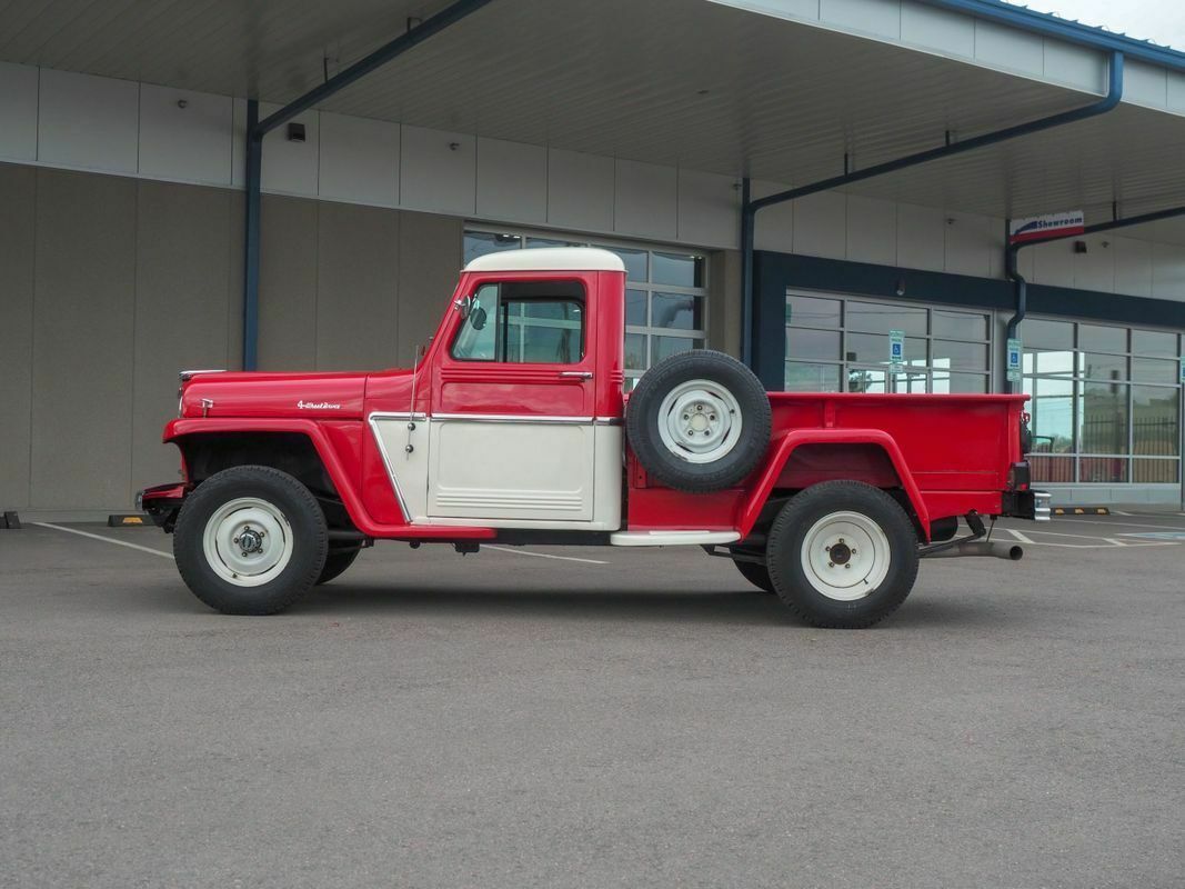 1962 Red Willys Pickup --