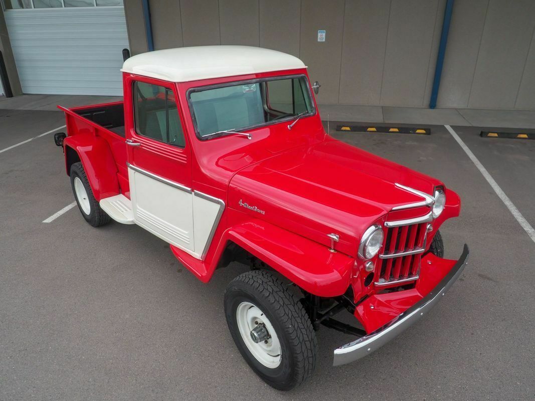 1962 Red Willys Pickup --