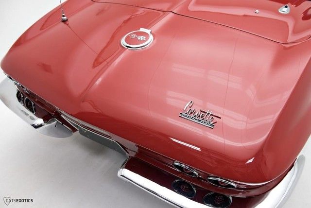 1967 Red Chevrolet Corvette Convertible