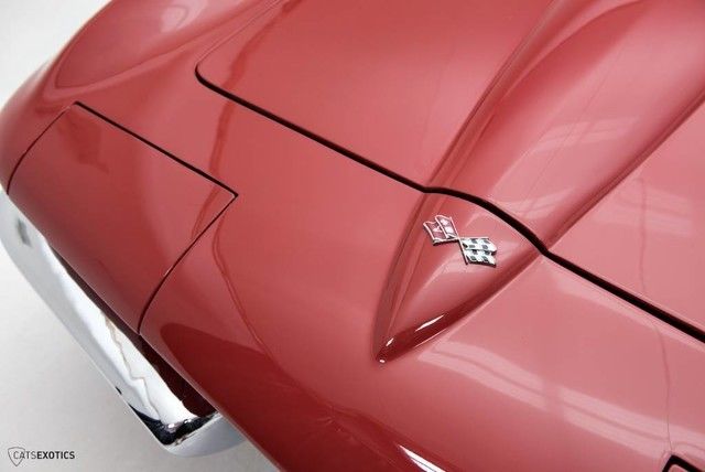 1967 Red Chevrolet Corvette Convertible