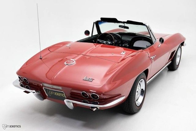 1967 Red Chevrolet Corvette Convertible