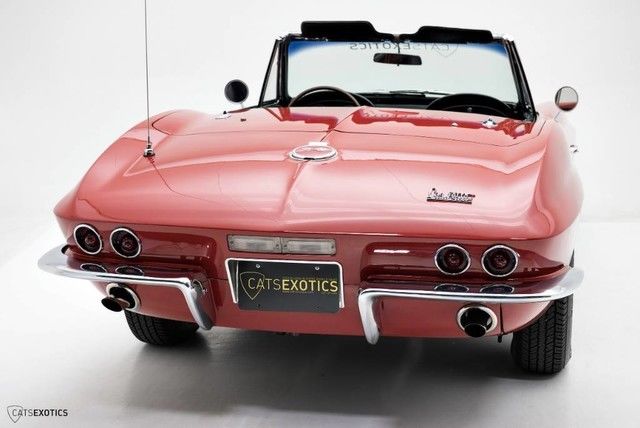 1967 Red Chevrolet Corvette Convertible