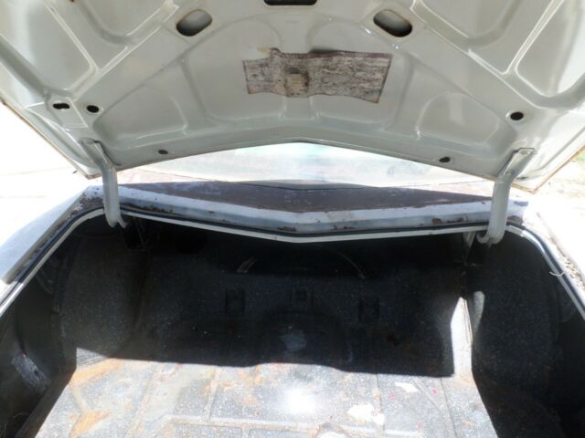 1973 White Chevrolet Monte Carlo Coupe