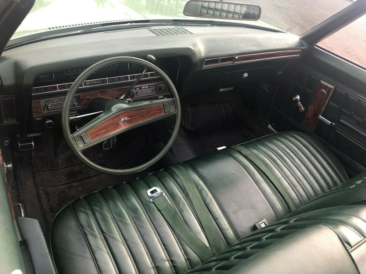 1970 Green Chevrolet Impala Convertible