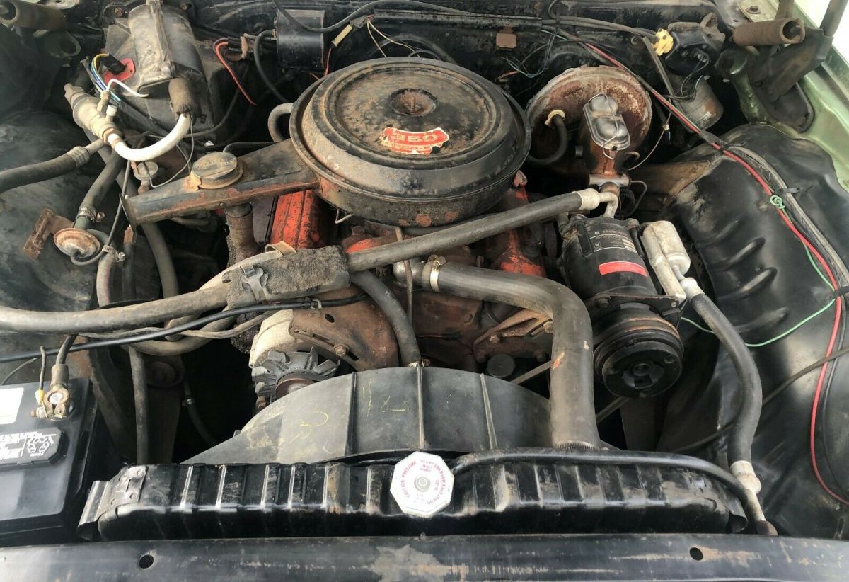 1970 Green Chevrolet Impala Convertible