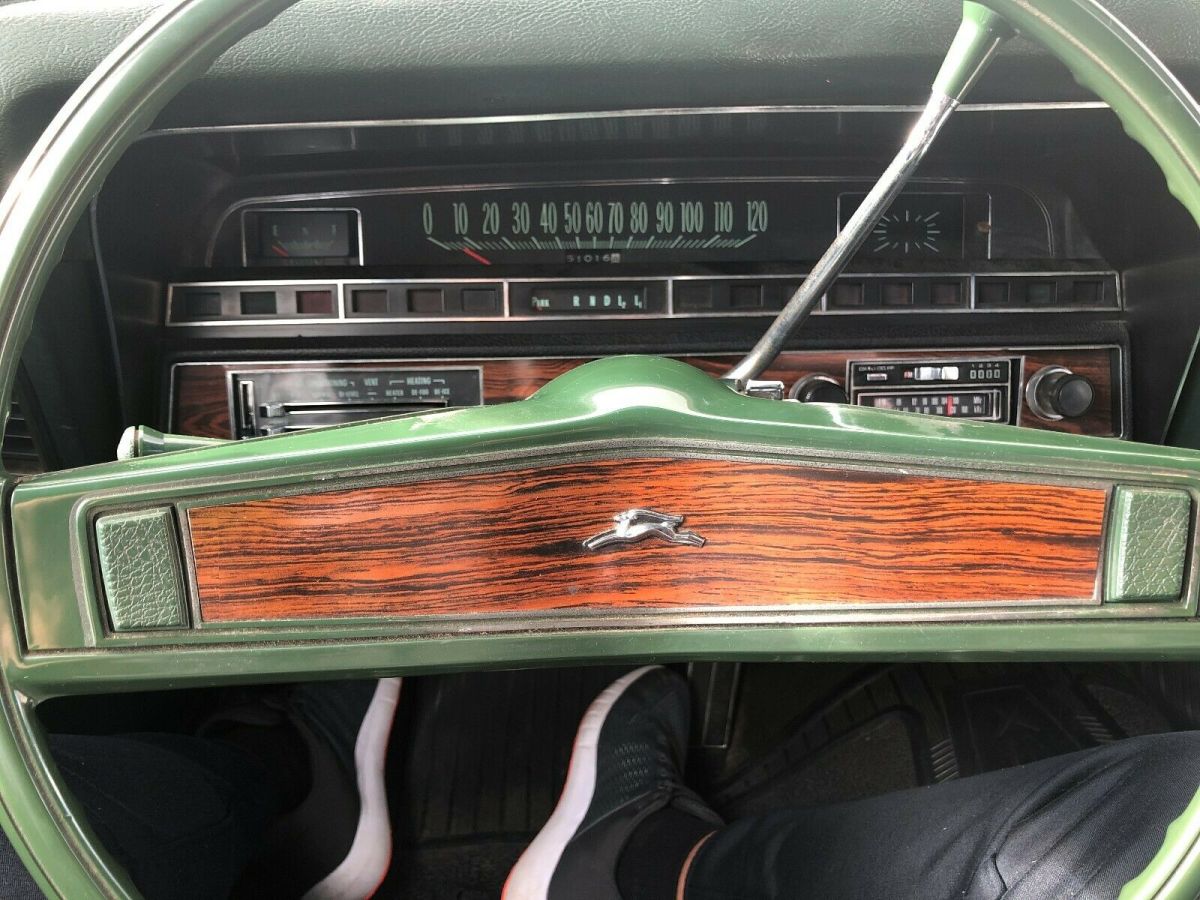 1970 Green Chevrolet Impala Convertible