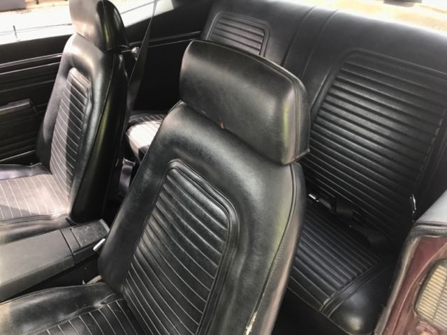 1969 Burgundy Chevrolet Camaro Coupe