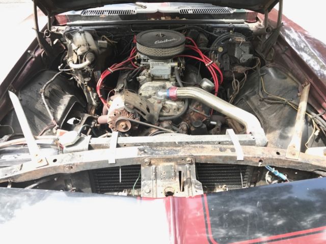 1969 Burgundy Chevrolet Camaro Coupe