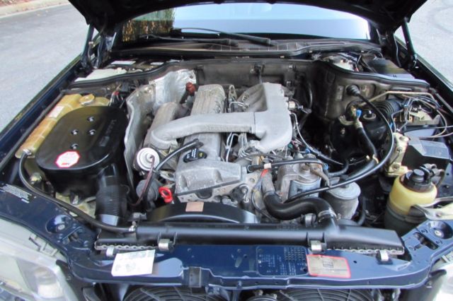 1991 Blue Mercedes-Benz S-Class Sedan