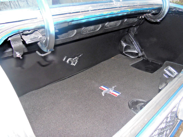 1971 Blue Ford Mustang Coupe