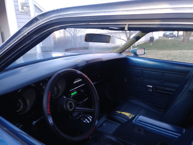 1971 Blue Ford Mustang Coupe