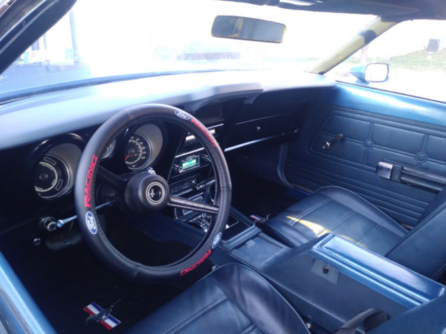 1971 Blue Ford Mustang Coupe