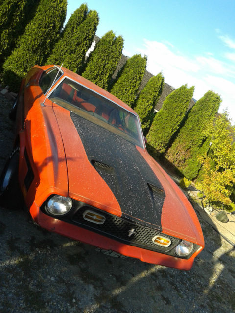 1972 Blue Ford Mustang Coupe