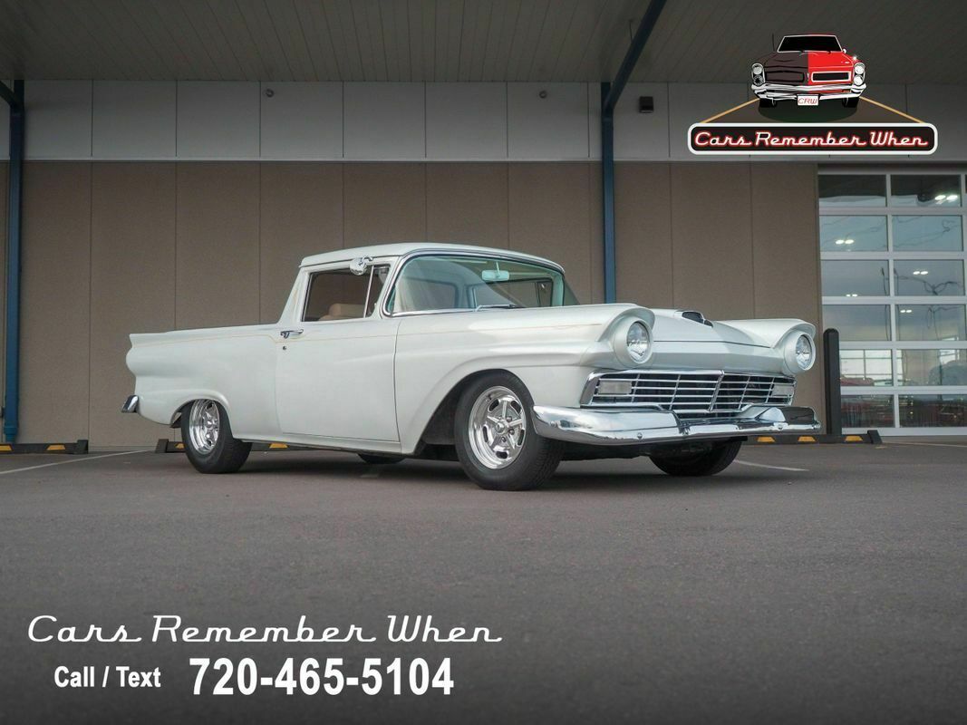 1958 White Ford Rancho --