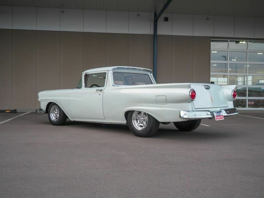 1958 White Ford Rancho --