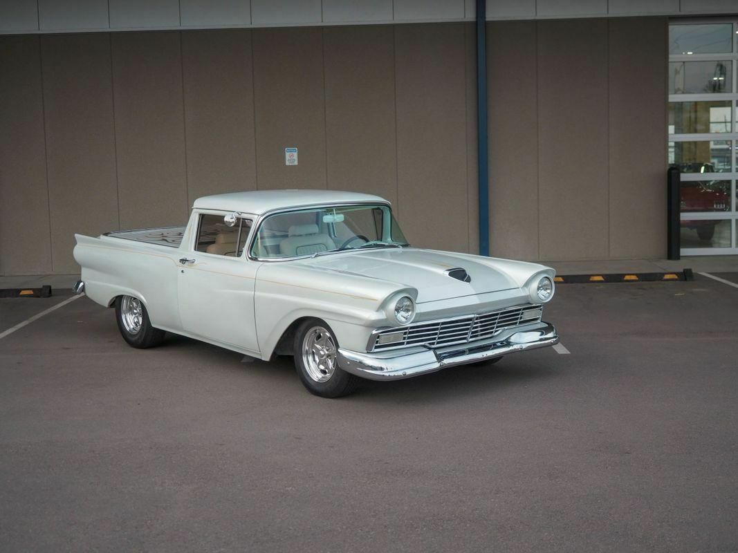 1958 White Ford Rancho --