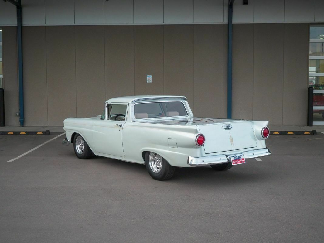 1958 White Ford Rancho --