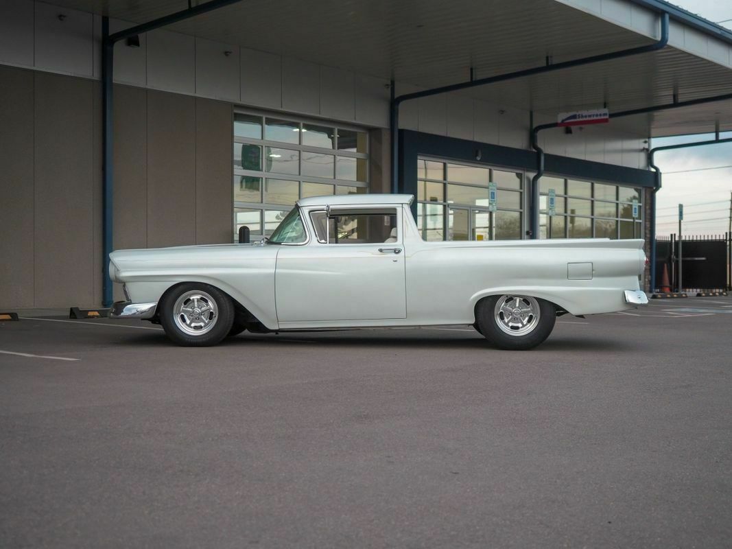 1958 White Ford Rancho --