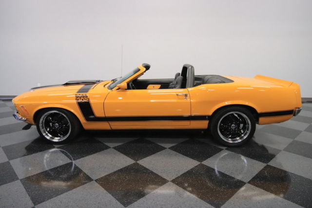 1970 Orange Ford Mustang Convertible