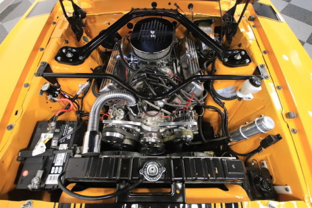 1970 Orange Ford Mustang Convertible