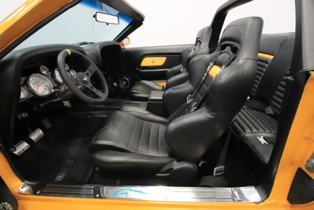 1970 Orange Ford Mustang Convertible