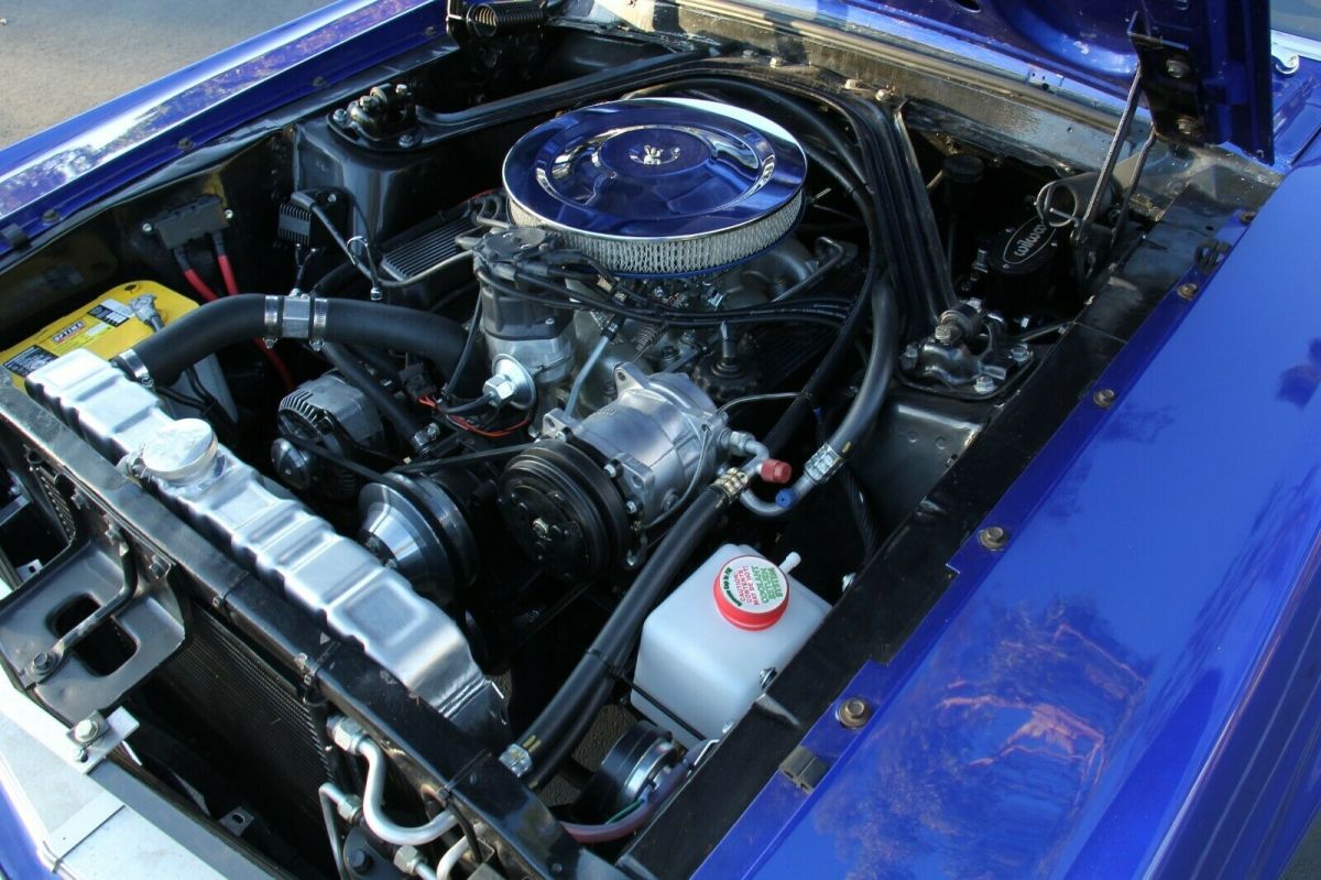 1968 Blue Ford Mustang Coupe
