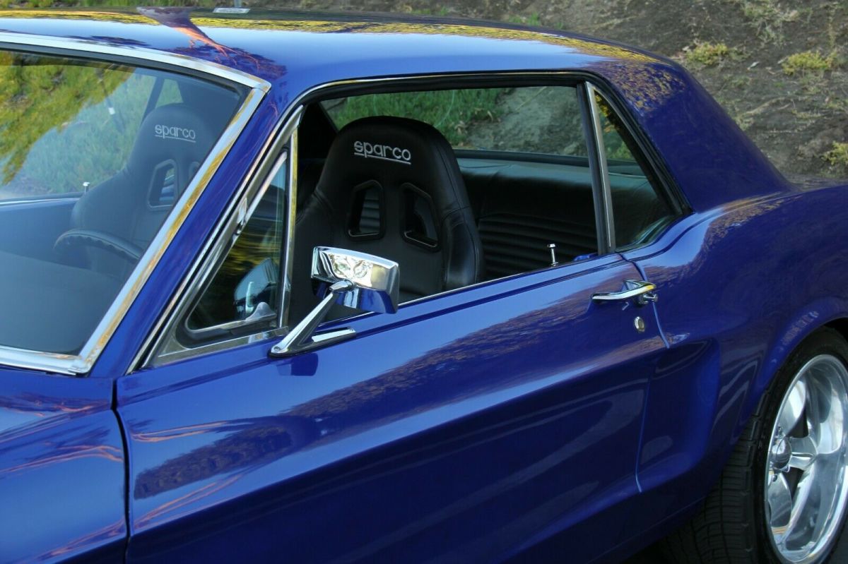 1968 Blue Ford Mustang Coupe
