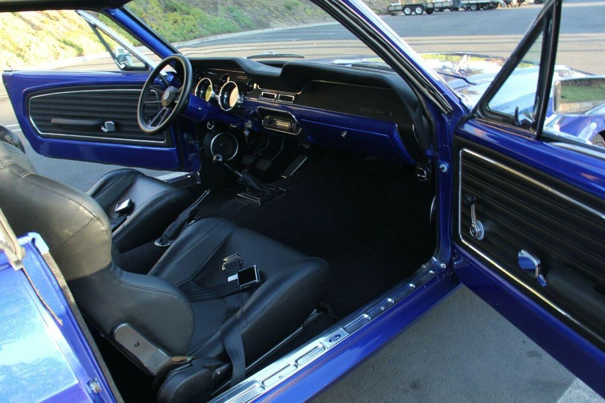 1968 Blue Ford Mustang Coupe