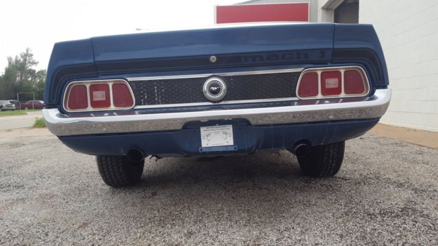 1973 Medium Blue Metalic Ford Mustang Fastback