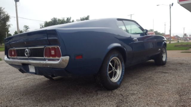 1973 Medium Blue Metalic Ford Mustang Fastback