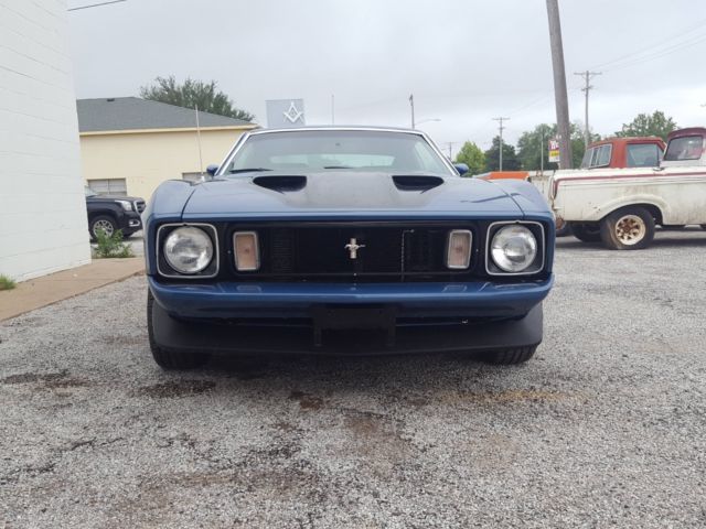 1973 Medium Blue Metalic Ford Mustang Fastback