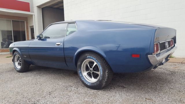 1973 Medium Blue Metalic Ford Mustang Fastback